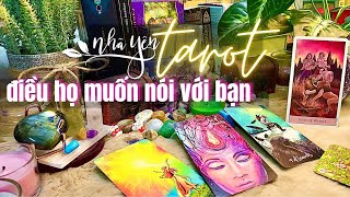 CHỌN MỘT TỤ BÀI TAROT || Điều họ muốn nói với bạn