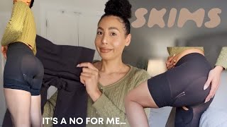 I GOT THE SKIMS BUTT EHANCING SHORTS SO YOU DON'T HAVE TO...  SKIMS SHAPEWEAR TRY ON REVIEW