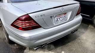 2006 CL65 AMG Cold Start/Light Revs