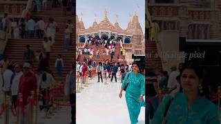 BAPS Temple A Must-Visit in Abu Dhabi #ytshorts #bapsabudhabi #shortsfeed #shortvideo #telugu