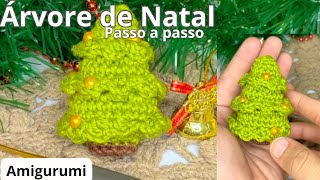 Árvore de Natal em amigurumi - Passo a passo Iniciante