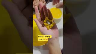 Pork shrimp siomai #ytshorts