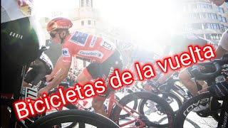 Bicicletas de la Vuelta Ciclista a España. Ultima etapa