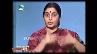 Sushma Swaraj Brilliant Interview in Pakistan by Pak Tv 08 03 2002