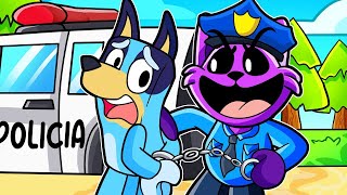 CATNAP ARRESTS BLUEY in ROBLOX! 😲💔