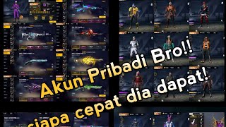 JUAL AKUN FREE FIRE OLD SEASON 7 || ADA BUNDLE BLACK PANTHER || JUAL AKUN PRIBADI EPISODE 2