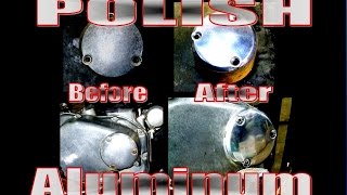 Polishing aluminum parts