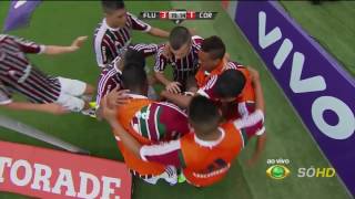 Gols   Fluminense 5 x 2 Corinthians   Brasileirão   30 11 2014