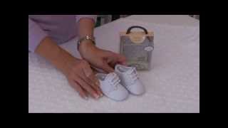 Boys Christening Shoes Baby Soft Leather Baptism Crib Shoe