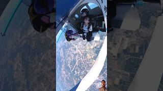 skydiving jump 😲😱 for girls enjoying #shorts #viralvideo