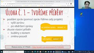 Scratch pro 2. stupeň ZŠ - online kurz - 2. lekce