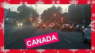 Fantastic Driving Tour in Montreal | Canada 2021/2022 | Night Drive