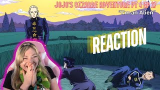 NOW THERE ARE ALIENS?! Jojo's Bizarre Adventure Part 4 Ep 27 "I'm an Alien" - reaction & review