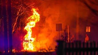 Brush Fire & New Jersey State Forest Fire Service Brick New Jersey 4/13/23