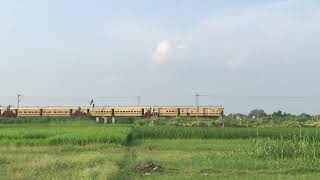 Varanasi Lucknow Intercity Express At High Speed