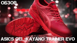 Обзор ASICS TIGER GEL KAYANO TRAINER EVO|кроссовки на лето