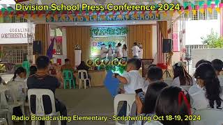 DIVISION SCHOOL PRESS CONFERENCE 2024