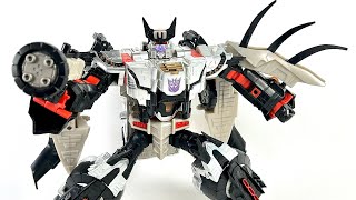 ALL HAIL Galvatron!!! Transformers Cybertron Galaxy Force Leader Class Galvatron Chefatron Review