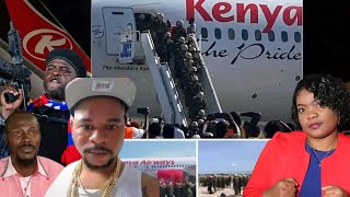 400 polisye Kenya foule sòl la. tout gang nan kouri.