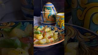 Minestra siciliana di zucchina lunga e patate - Potato and zucchini summer soup #recipe #shortvideo