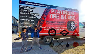 Mobile Tire Change Video!!