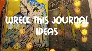 WRECK THIS JOURNAL /УНИЧТОЖЬ МЕНЯ / ИДЕИ ОФОРМЛЕНИЯ