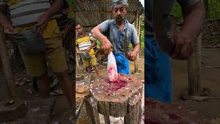 This man is skillfully properly removing Scale fish Rohu Fish Cutting Skills #shorts