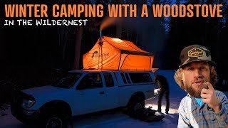 Wood Stove For Winter Camping...A Few Things I Learned