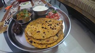 Kaju Khova Matar & Missi Roti| काजू खोया मटर की सुब्ज़ी और मिस्सी रोटी