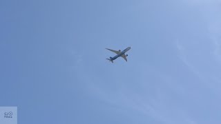 China Southern Airlines B787-9 descending to Christchurch Airport 7 January 2024 (CSN617 / CZ617)