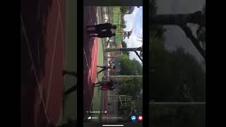 Bro Cant Guard me #fyp #viral #short #park #outside #guardup #stepbackcheese #2022 #philly #hooper