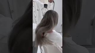 Highlights Xám Trắng - Hoà Hair Salon