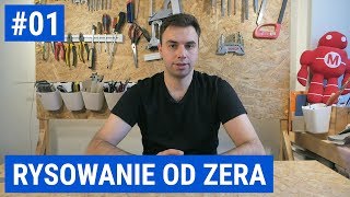 Zaczynam naukę rysowania | Rysowanie od zera cz. 1