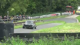 Gurston Down Hillclimb 2023: Motorcycle engined Minis tackling the course [Fantastic exhaust notes]