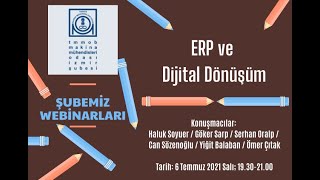 Webinar - Dijital Dönüşümde ERP, Bulut ERP, İş Zekası