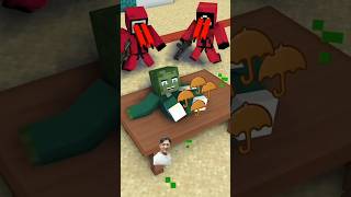 minecraft zombie plays squid game #shorts