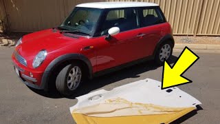 Mini Cooper Headliner Repair | ROOF LINING REMOVAL