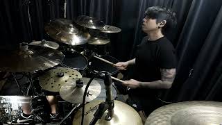 Slipknot - Unsainted - JYL from the collabo video with Ayeon - Short Drum Cover - No Trigger