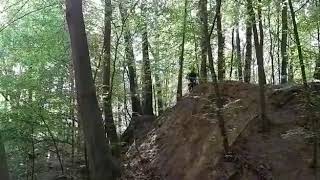 MTB wall - almost vertical