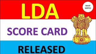 LDA(LOWER DIVISION ASSISTANT) SCORE CARD RELEASED