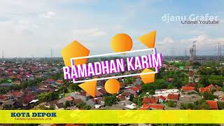 Langit Cerah Ramadhan Hari Pertama di Depok