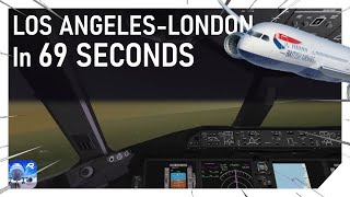 13 HOUR Flight In 69 SECONDS! [RFS | Real Flight Simulator]