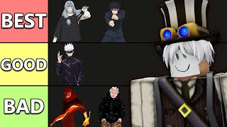 Rating EVERY Character in a Tierlist in Jujutsu Shenanigans