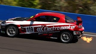 Mazda RX3 Vs Mazda RX8 Race Cars IPRA Bathurst