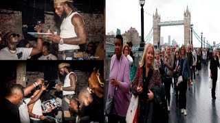 30k People Attend Burna boy #IToldThem Album Lunch In London