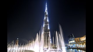 Burj Khalifa - Fountain show