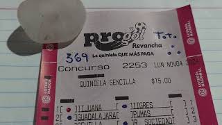 PROGOL 2253... SUSCRIBETE y Únete al grupo VIP del canal ✨️🍀