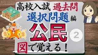 【高校入試対策】公民選択問題②58問｜全図解あり｜過去問