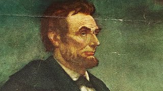 PORTRAIT OF USA 🇺🇸 ✨️ 16TH PRESIDENT ABRAHAM LINCOLN ❤️ 💙 💜 💖 💗 💘 VINTAGE OR ANTIQUE 👍 👌 😃