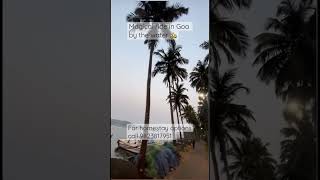 Scenic ride in Goa by the beach! For homestay call 9823817951 #sanritazhospitality #goa #shorts